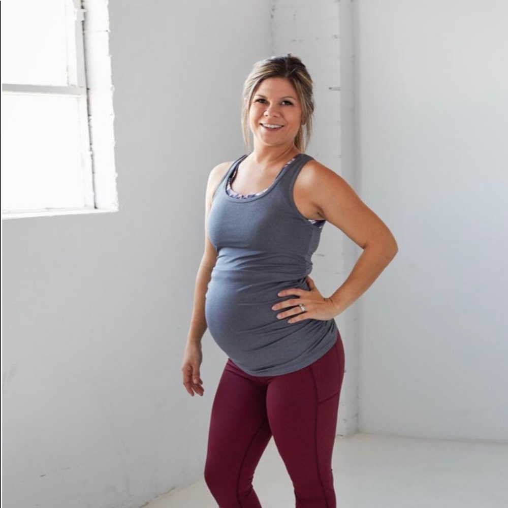 Maternity Racerback Athletic Top